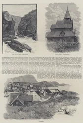 Le Sunbeam en Norvège, par Lady Brassey